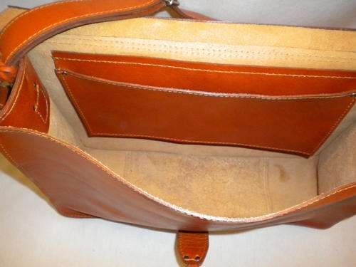teacher briefcase chestnut