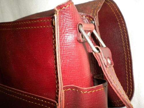 leather satchel handbag