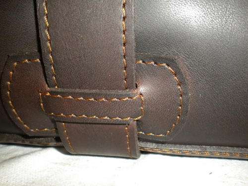 leather briefcase postman