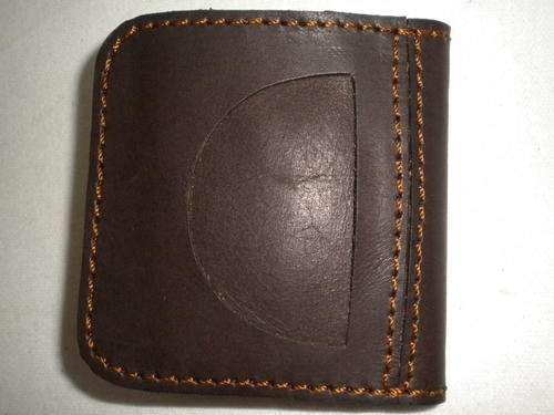 Leather magic wallet CHOCOLATE brown (Coolest wallet South of the Sahara)