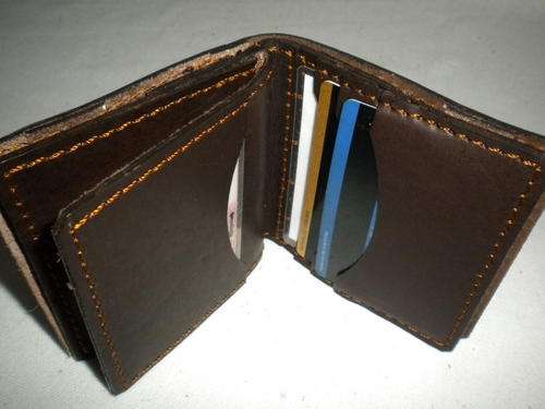Leather magic wallet CHOCOLATE brown (Coolest wallet South of the Sahara)