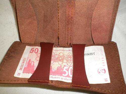 Leather MAGIC wallet TAN, WHY BUY A PAKDONKIE WALLET?