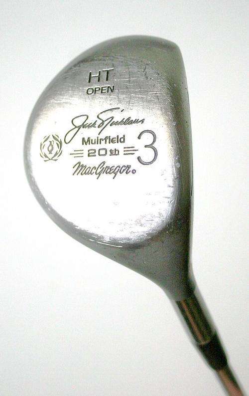 MacGregor Muirfield 20th No. 3 Driver by Jack Nicklause