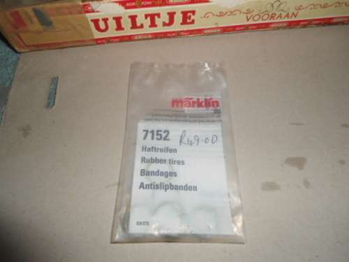 MARKLIN H0 7152 Rubber tyres for locomotives