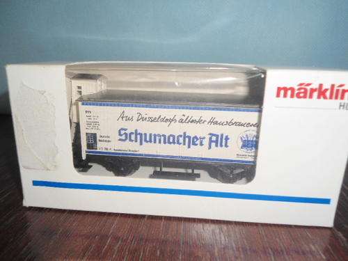 Marklin H0 "one time series promo" Beer wagon with brakemans cab