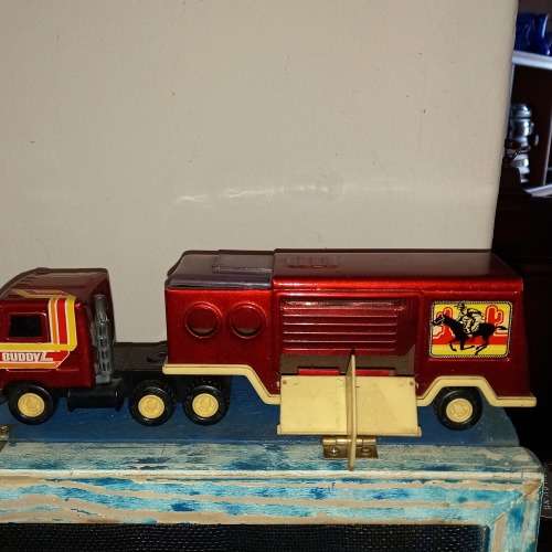 Buddy L Semi+Horsebox trailer