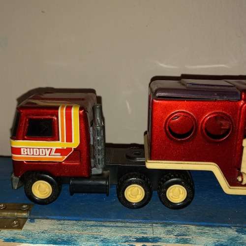 Buddy L Semi+Horsebox trailer