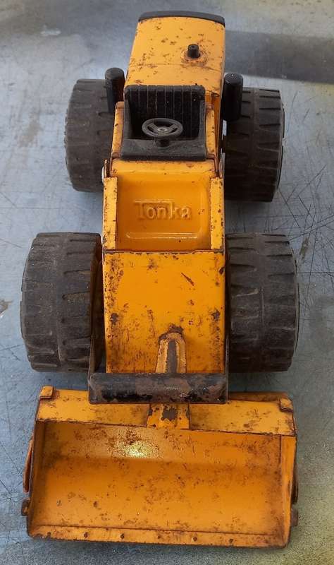 Tonka Toys front end loader