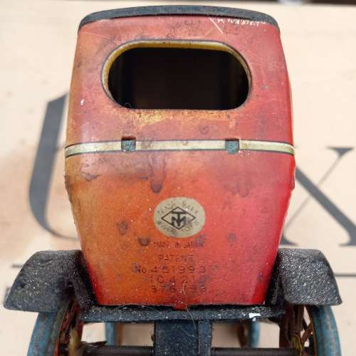 Vintage Modern Toys Tin Plate Car