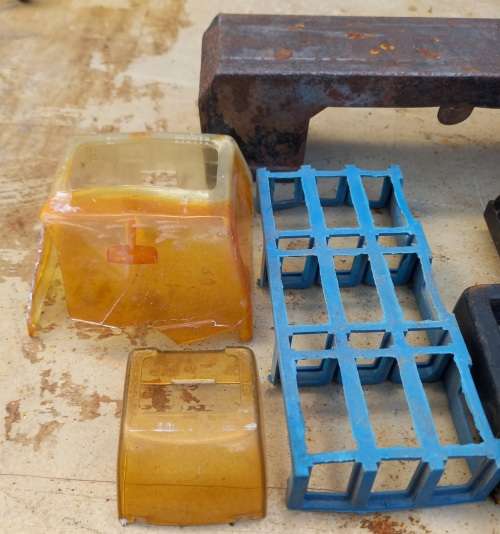 Tonka Toys scrap parts