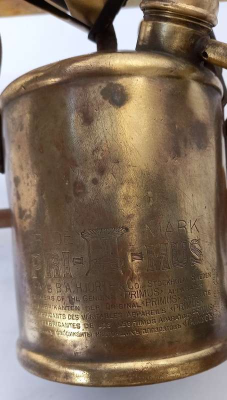 Vintage Primus Blowtorch with soldering iron