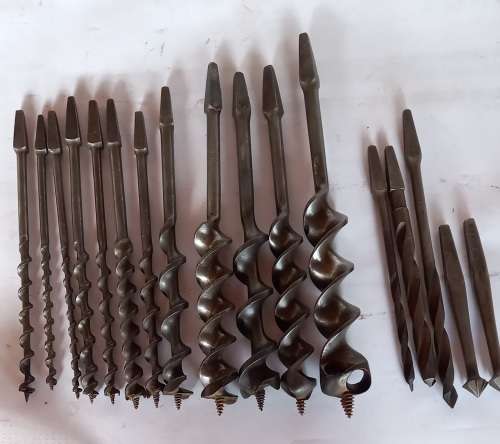 Vintage Brace Auger bits