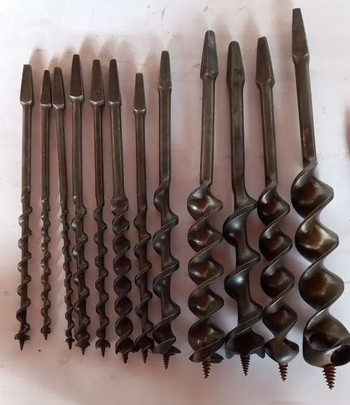 Vintage Brace Auger bits