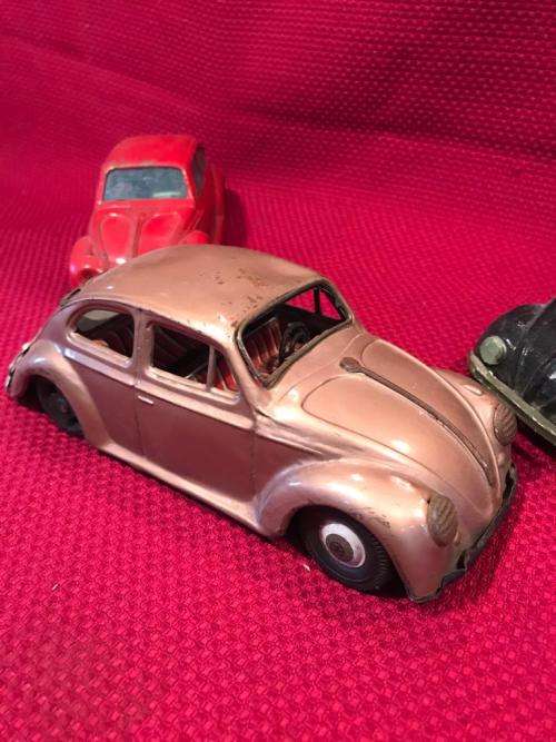 Three rare Bandai VW beetles for spares, repairs or refurbish.