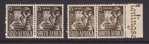 STAMP/S - AS PER SCAN - SOUTH AFRICA - MH THE TWO COLORS