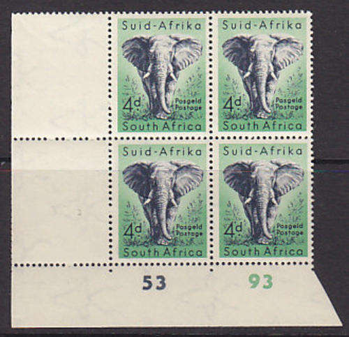 CONTROL BLOCK - AS PER SCAN - SOUTH AFRICA - MNH