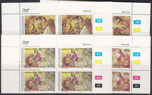 CONTROL BLOCK - BOPHUTHATSWANA - AS PER SCAN - MNH