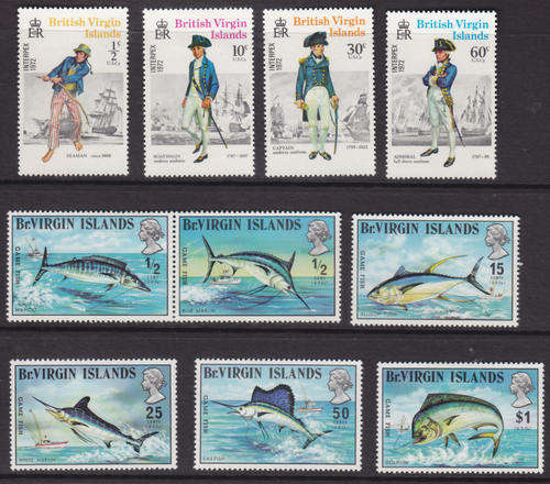 STAMP/S - BRITISH VIRGIN ISLANDS - AS PER SCAN - MH