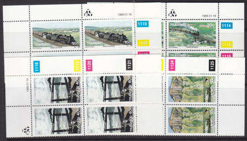 CONTROL BLOCK/S - AS PER SCAN - TRANSKEI MNH