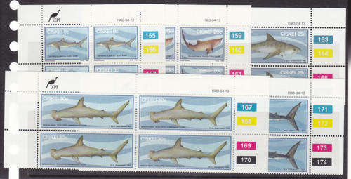 CONTROL BLOCK/S - AS PER SCAN - CISKEI MNH