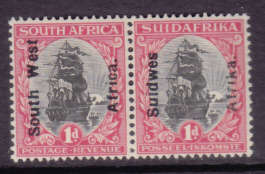 STAMP/S - AS PER SCAN - SWA MH SACC 65a - VARIETY NO DOT "I" IN AFRIKA
