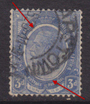 STAMP/S - AS PER SCAN - USED - SOUTH AFRICA VARIETY MEDALLION SHIFT