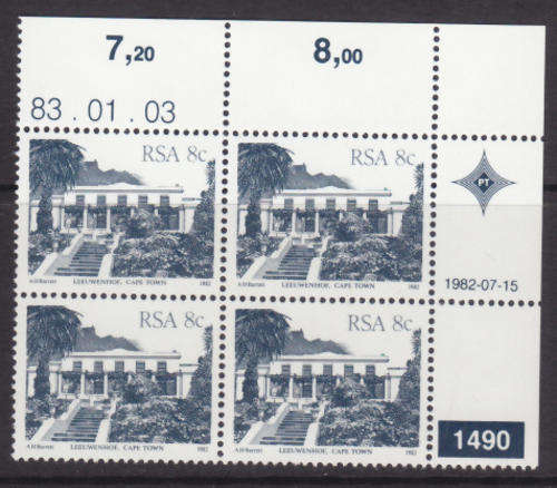 CONTROL BLOCK/S - AS PER SCAN - MNH - RSA