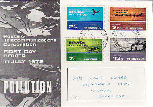 FDC - AS PER SCAN - RHODESIA