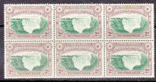 STAMP/S - AS PER SCAN - SOUTHERN RHODESIA - MNH SMALL PERF SEPARATION