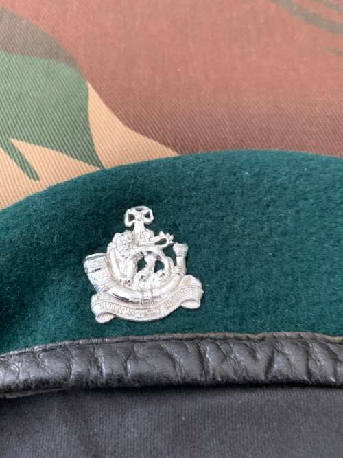 Rhodesian Light Infantry beret made by Kangol Wear Ltd