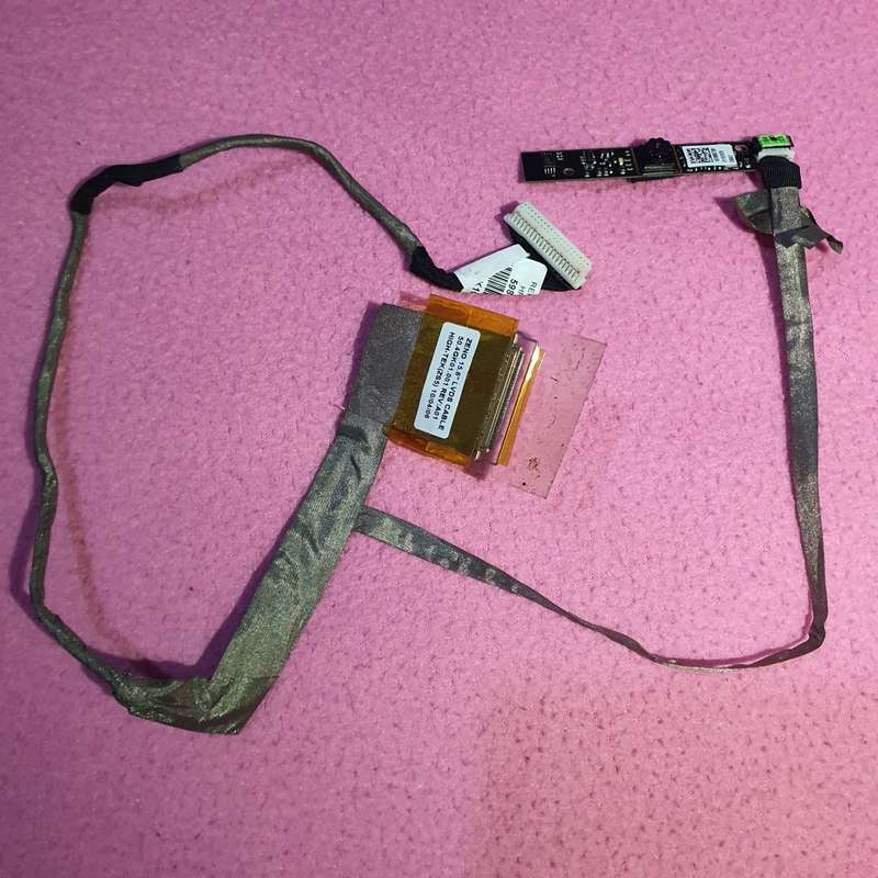 HP ProBook 4520S | 4525S | 4720S LCD LVDS Cable + Camera (50.4GK01.001)