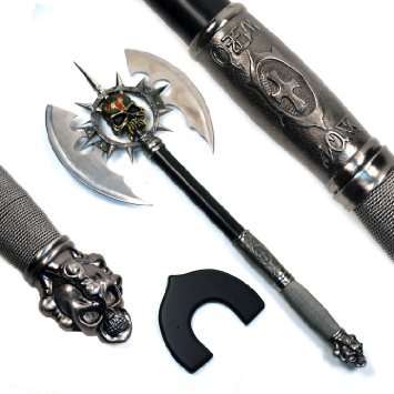 Skull Battle Axe