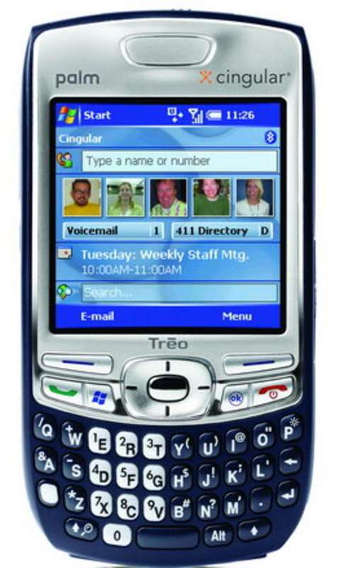 PALM TREO 750V, 3G model, Bluetooth, Unlocked with charger