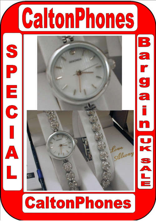 Brand New Ladies SEKONDA watch with Bracelet.
