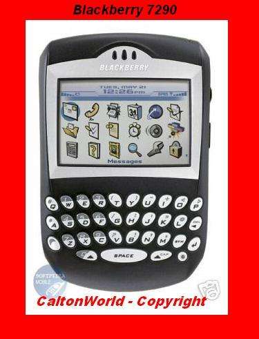 GENUINE Blackberry 7290 - UNLOCKED / SIM FREE + charger