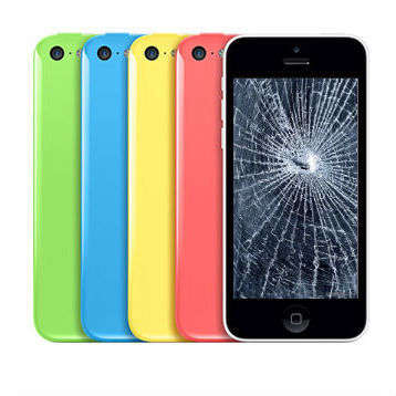 iPhone 5C LCD COMPLETE WITH DIGITIZER BLACK