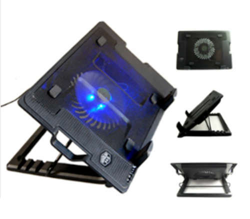 ERGO STAND-Notebook Laptop Cooling Pad Cooler Fan Stand w/ USB Hub