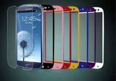 Glass for Samsung Galaxy S III / Galaxy S3- available in Red,Black and White only.