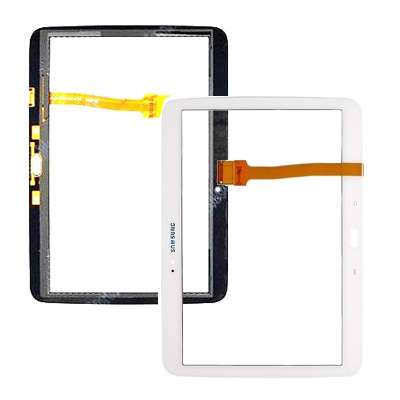 Samsung Galaxy P5200 / TAB 3 Front Glass / Touchscreen / Digitizer - White or Black