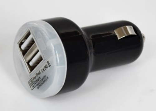 TABLET AND PHONE DUAL USB CAR CHARGER | 2A & 1A |