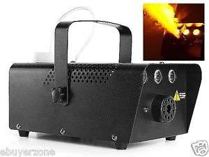 400W MINI FOG SMOKE MACHINE WITH 3 BRIGHT LEDS + REMOTE CONTROL