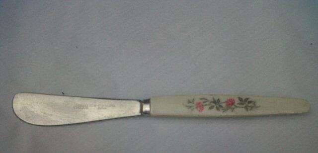 very old antique butter knife