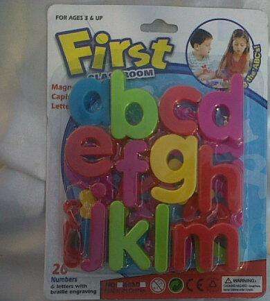 First Classroom Magnet Letters alphbet