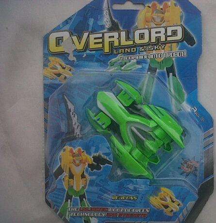Overlord land & sky 2 combine into 1 ROBOT!!