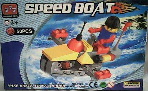 50PCS SPEED BOAT LEGO 50PCS
