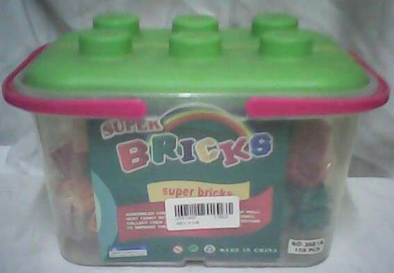 108 pcs building blocks in sealed box