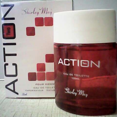 '''' ACTION ''''  Sherley May perfume for him smells divine 100 ml brand new sealed box
