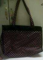 Lovely polka dot (pink) bag big enough of baby things