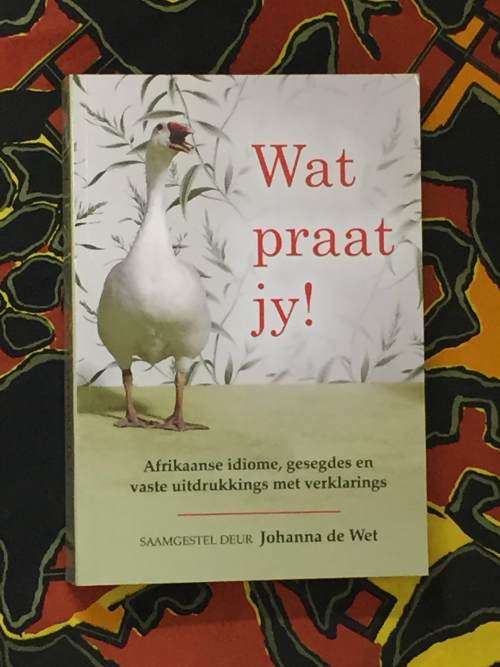 Wat Praat Jy! Afrikaanse Idiome, Gesegdes En Vaste Uitdrukkings Met Verklaarings - Johanna De Wet