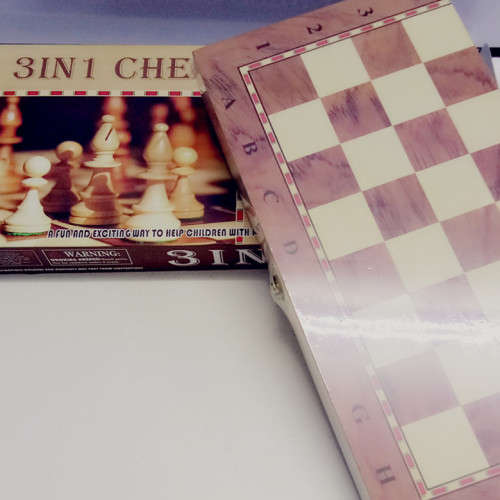3 IN 1 CHESS SET